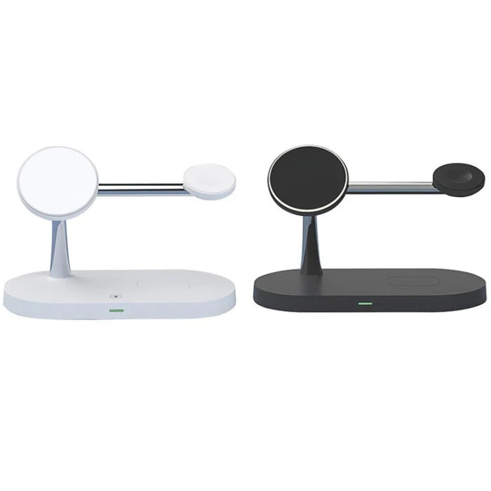 LuxCharge - 4-in-1 Kabellose Ladestation für Apple und Samsung (Android)