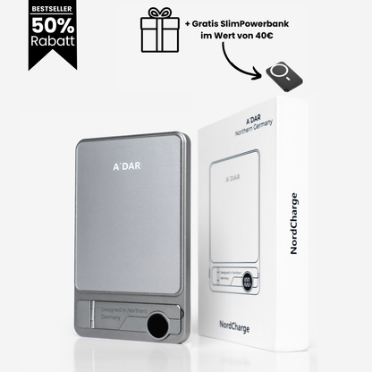 NordCharge - Magnetische PowerBank + GRATIS SlimPowerbank