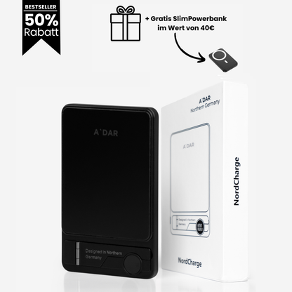 NordCharge - Magnetische PowerBank + GRATIS SlimPowerbank
