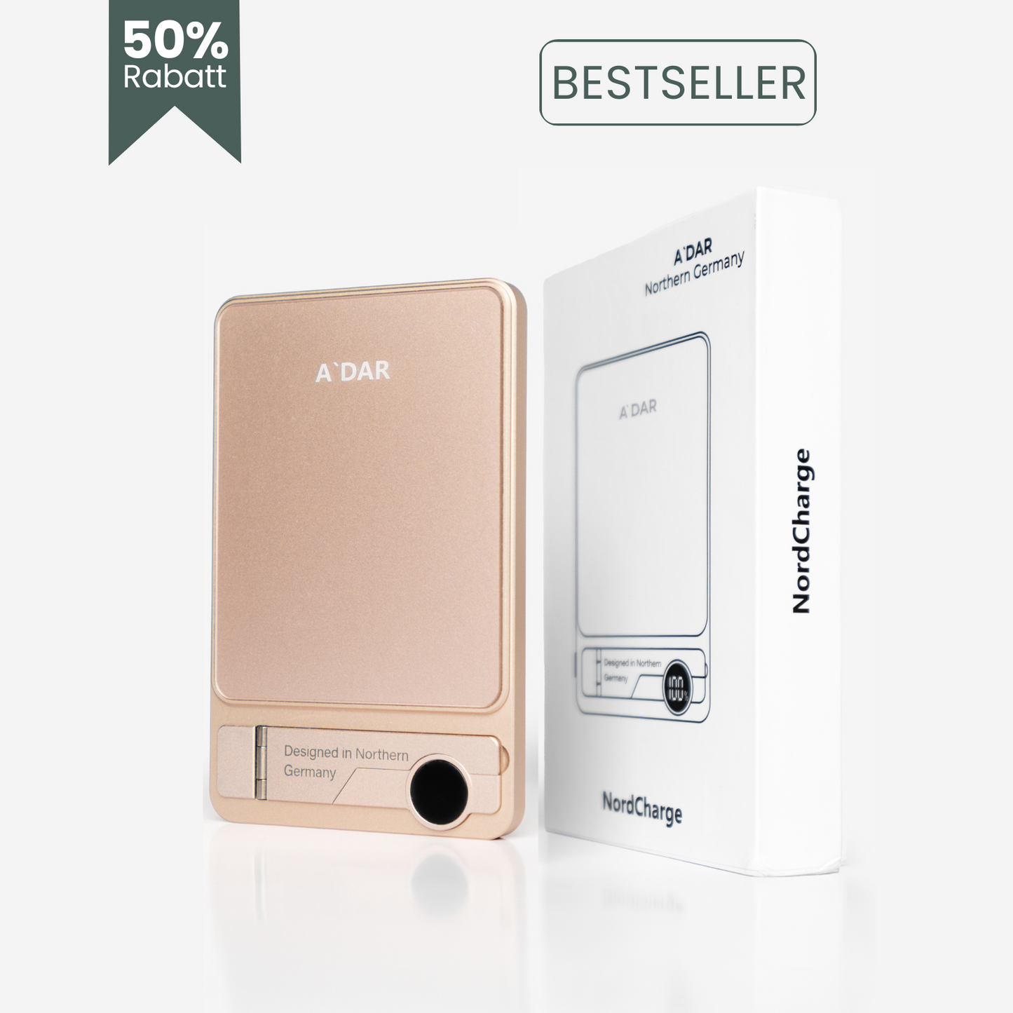 NordCharge MAX - Magnetische PowerBank(10.000mAh, Slim)