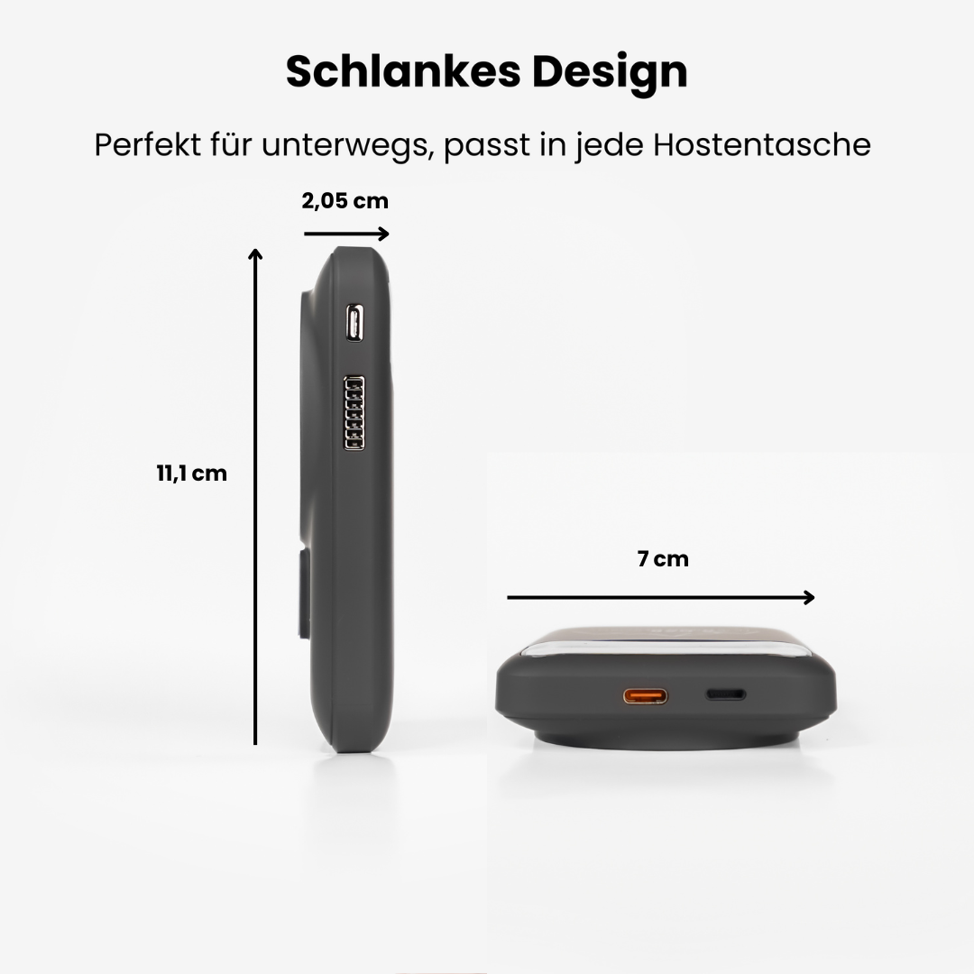IceCharge - Magnetische PowerBank +  integrierte Kühlung