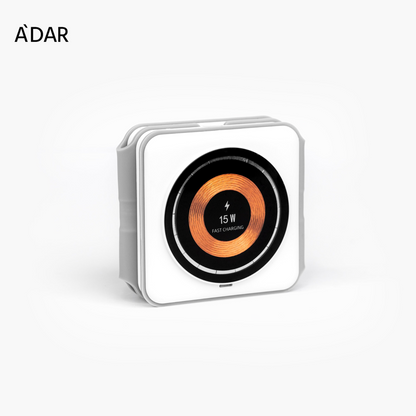 TravelMaster - Faltbare 3 in 1 Kabellose Ladestation