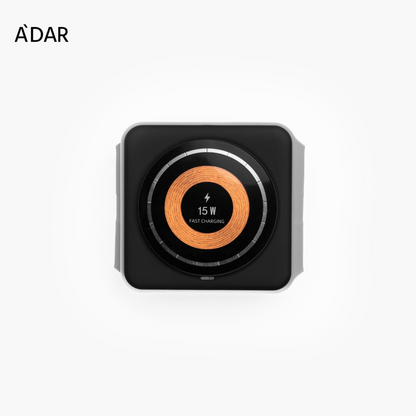 TravelMaster - Faltbare 3 in 1 Kabellose Ladestation